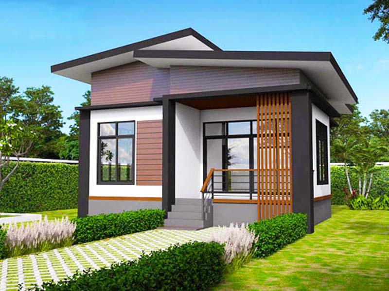 Nhà vườn đã hoàn thiện 1